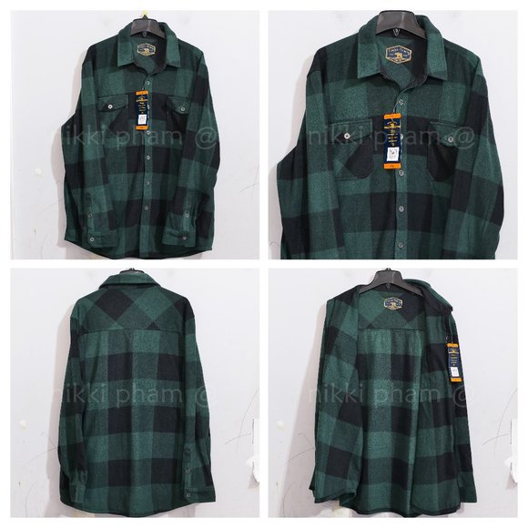 FREEDOM FOUNDRY Other - NWT Men’s Super Plush Shirt Jacket Freedom Foundry